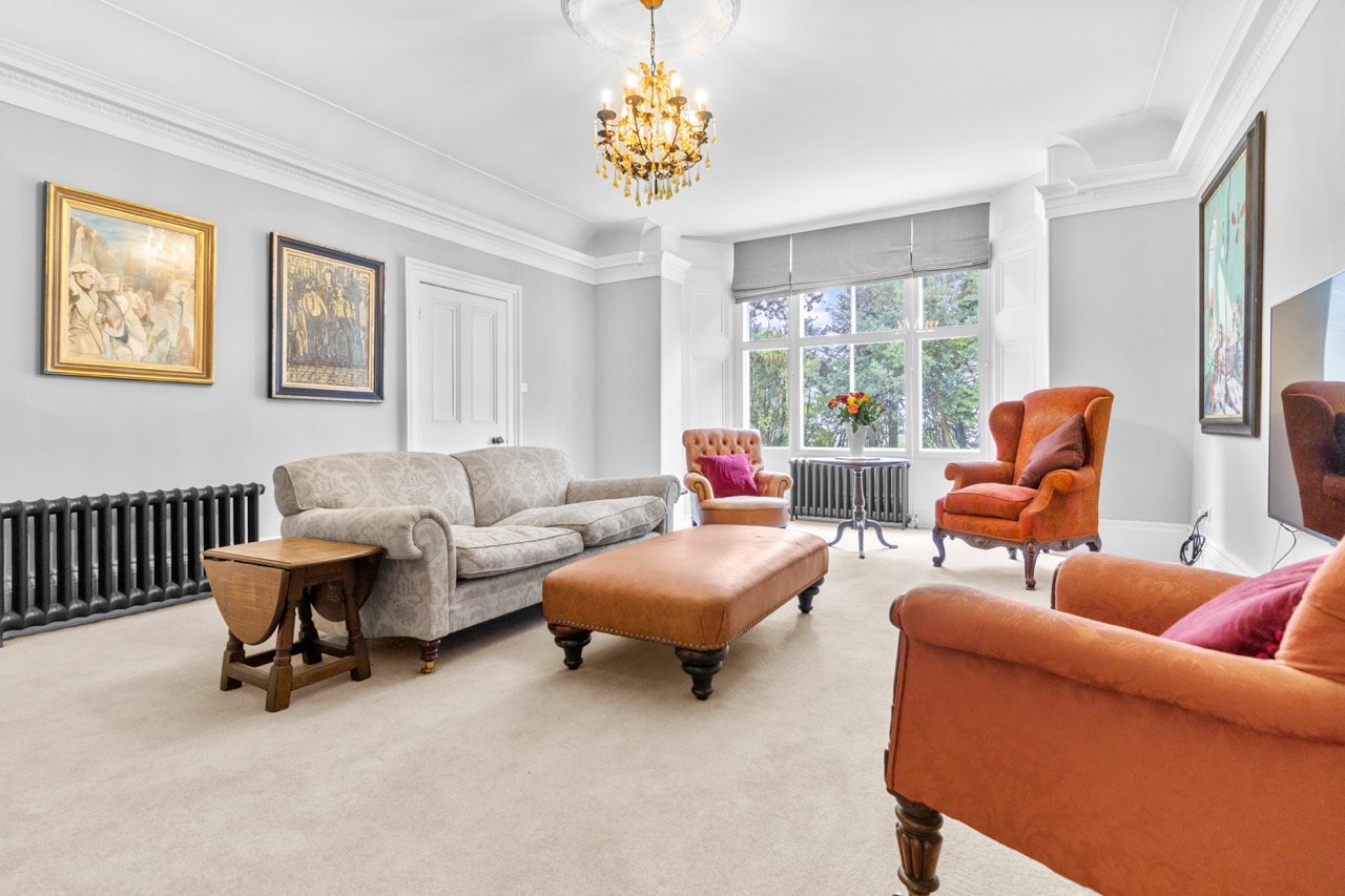 Bowdon Old Hall drawing room