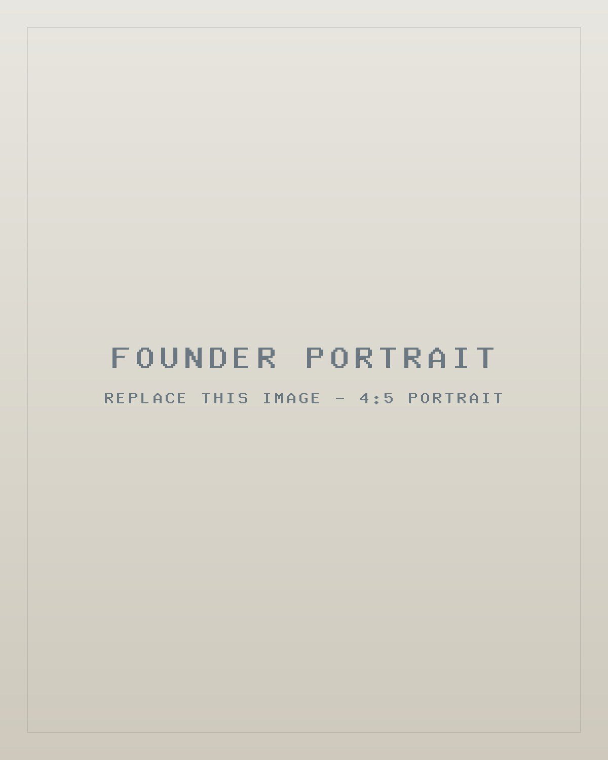 Richard Gould, founder of Visto Studio